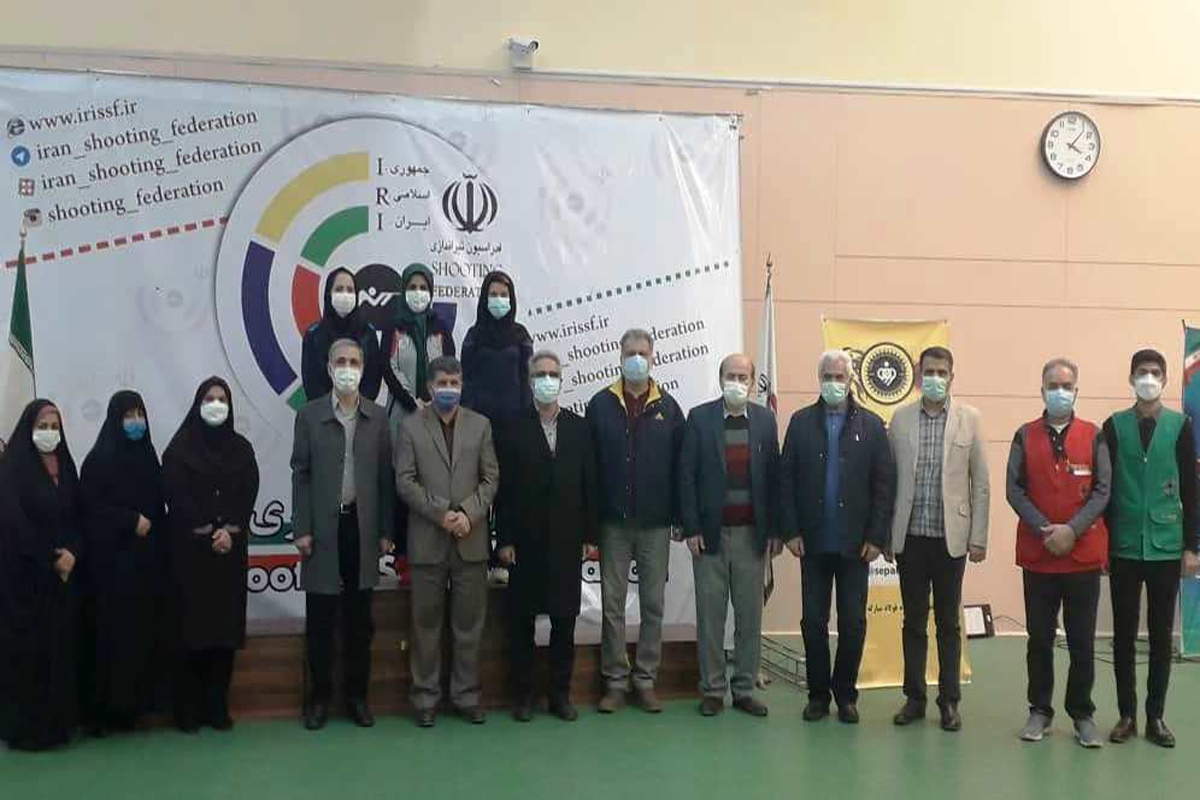 قهرمانی تیرانداز مقاومت در لیگ برتر تپانچه بادی