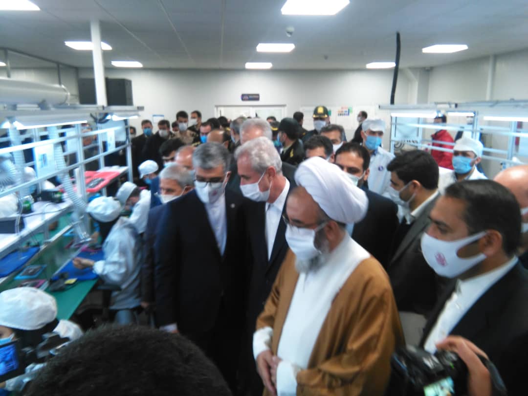 افتتاح کارخانه مونتاژ تبلت کشور در مراغه افتتاح کارخانه مونتاژ تبلت کشور در مراغه