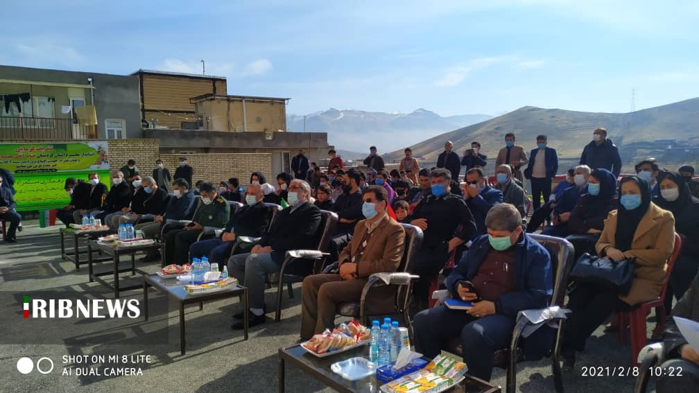 افتتاح مدرسه ۹ کلاسه ناحیه منفصل شهری ننله سنندج