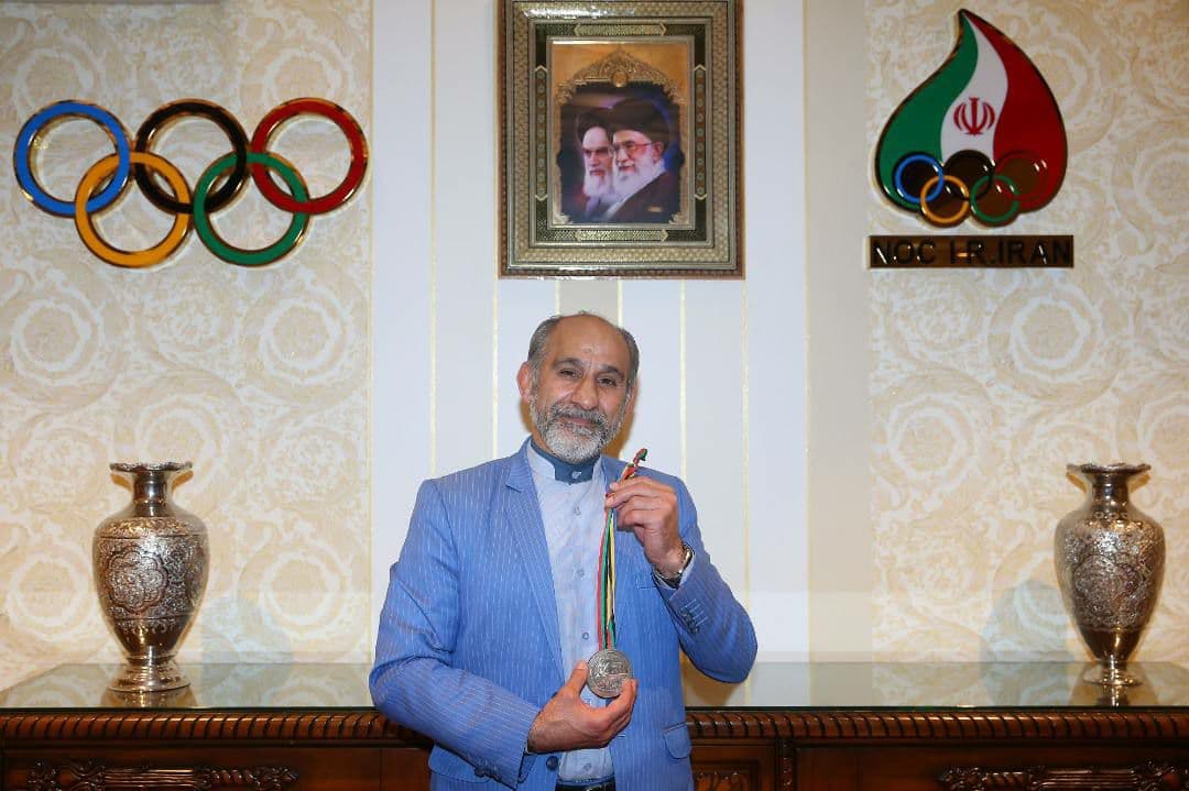 اهداء مدالهای قهرمان مازندرانی به موزه ملی ورزش المپیک