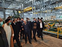 بازدید از کارخانه نورد لوله خاورمیانه