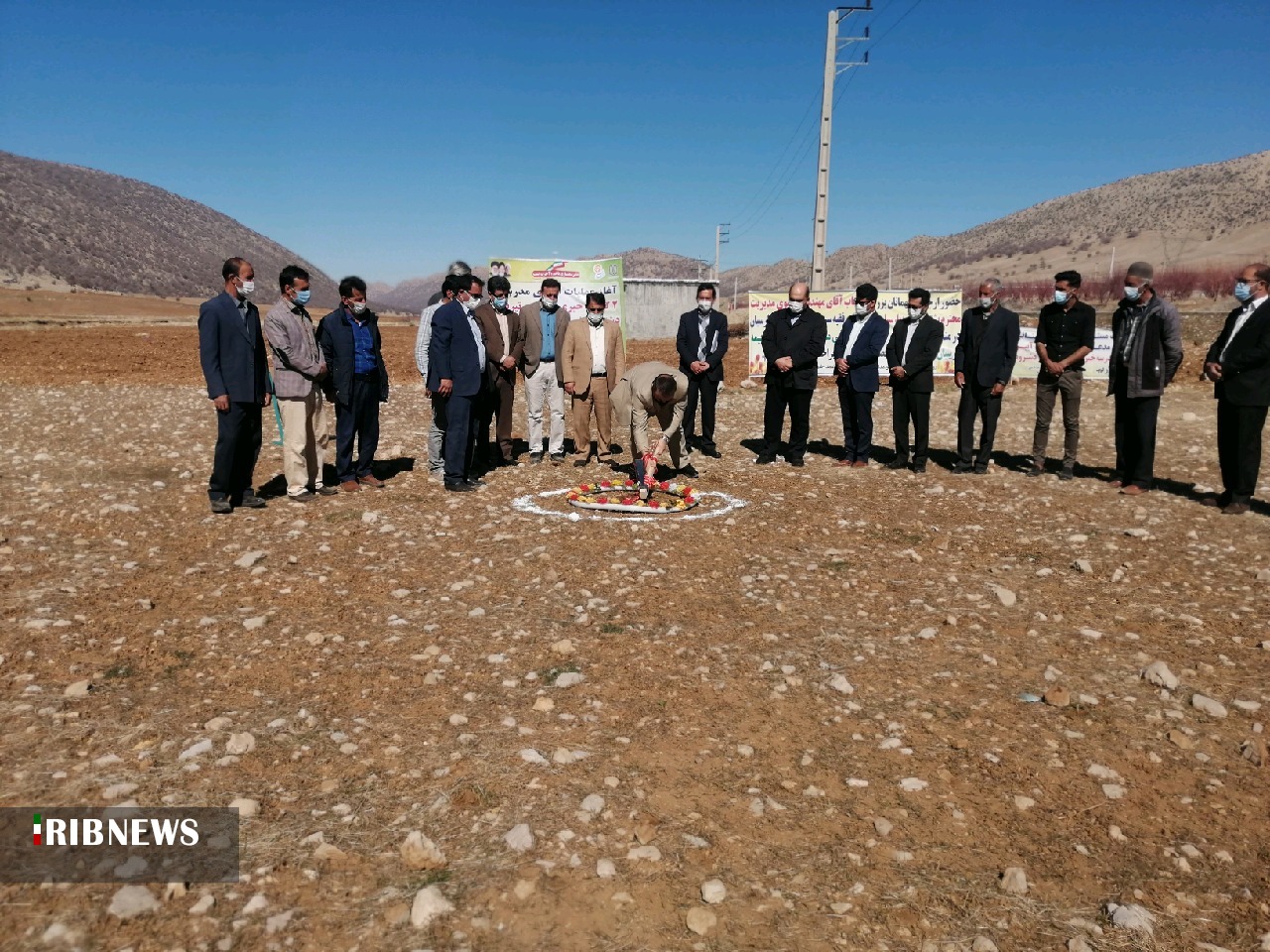 کلنگ زنی مدرسه دو کلاسه در دشتروم کلنگ زنی مدرسه دو کلاسه در دشتروم