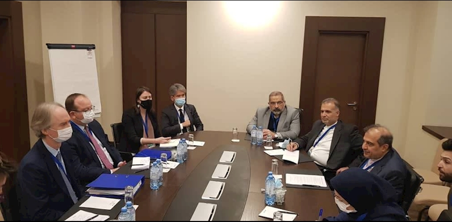 رایزنی هیات ایرانی با فرستاده سازمان ملل درباره سوریه رایزنی هیات ایرانی با فرستاده سازمان ملل درباره سوریه