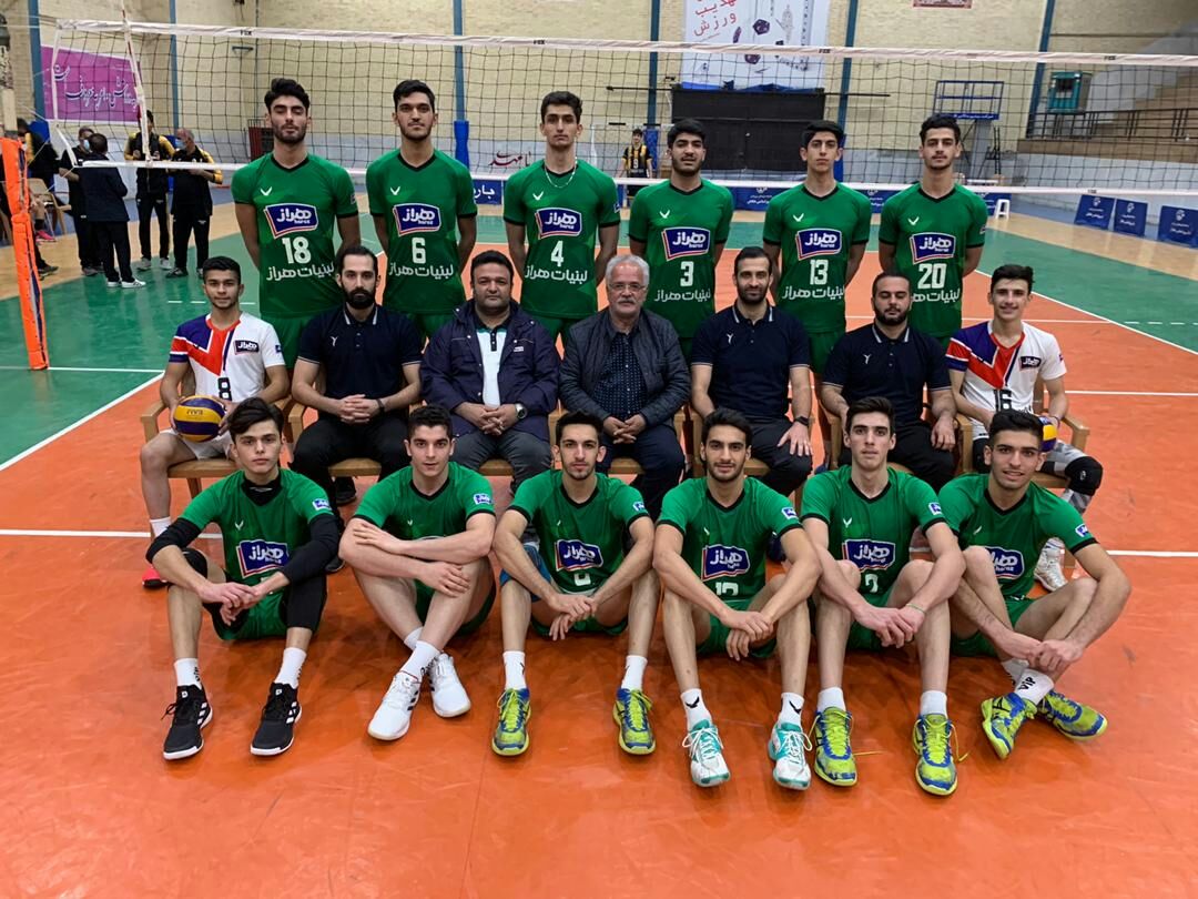 صعود هراز به فینال والیبال نوجوانان کشور