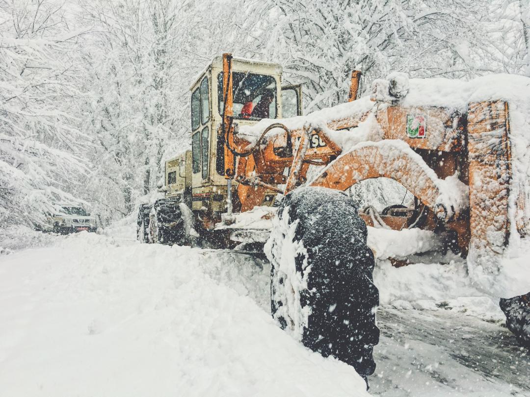 برف روبی بیش از ۷۶۳۰ کیلومتر از راههای مازندران