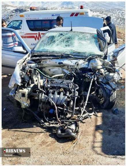 حادثه رانندگی دو مجروح بر جا گذاشت حادثه رانندگی دو مجروح بر جا گذاشت
