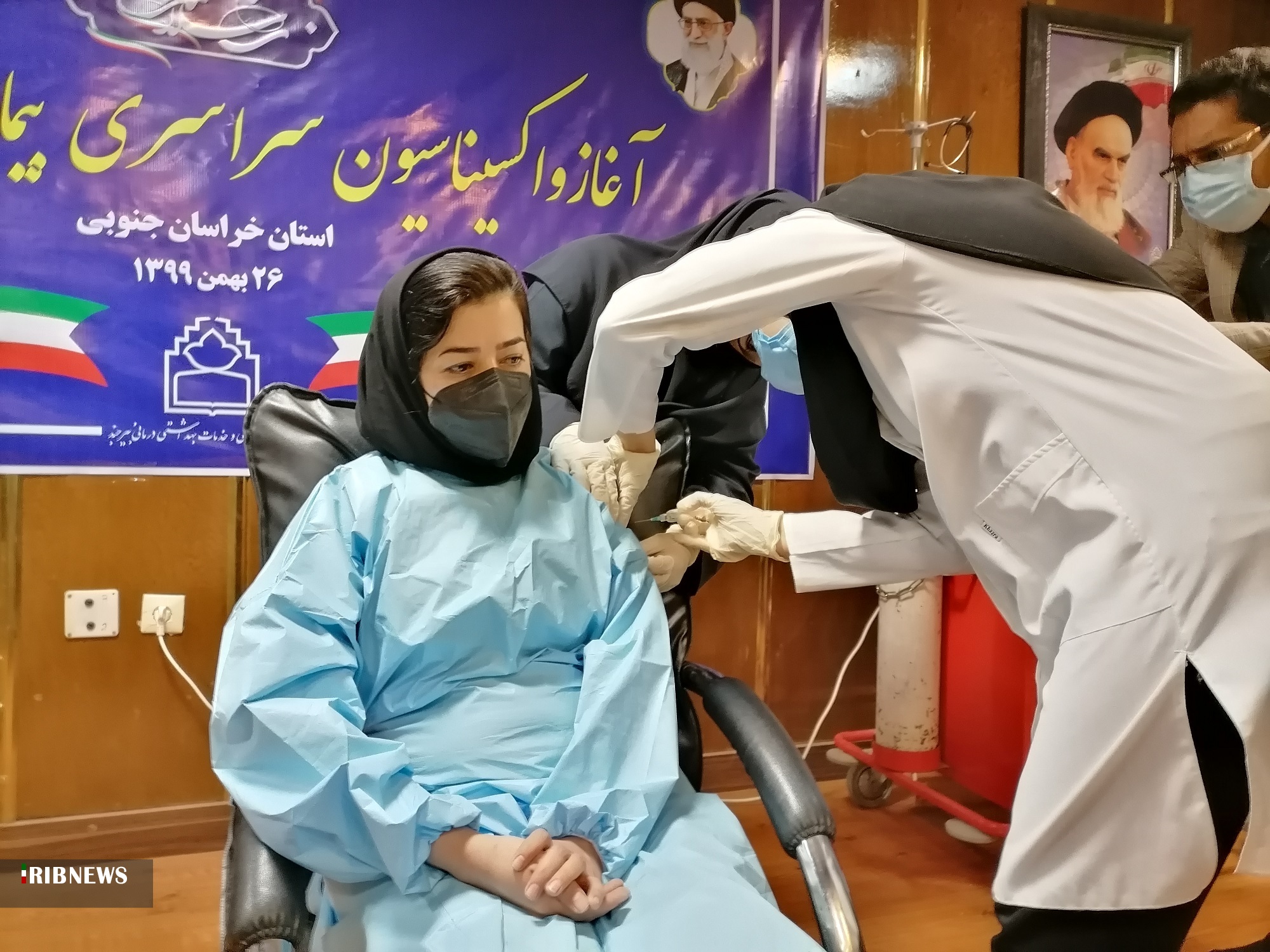 آغاز مرحله دوم واکسیناسیون کرونا در خراسان جنوبی