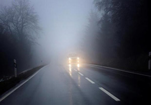 مه گرفتگی در ارتفاعات جادههای چالوس و کیاسر