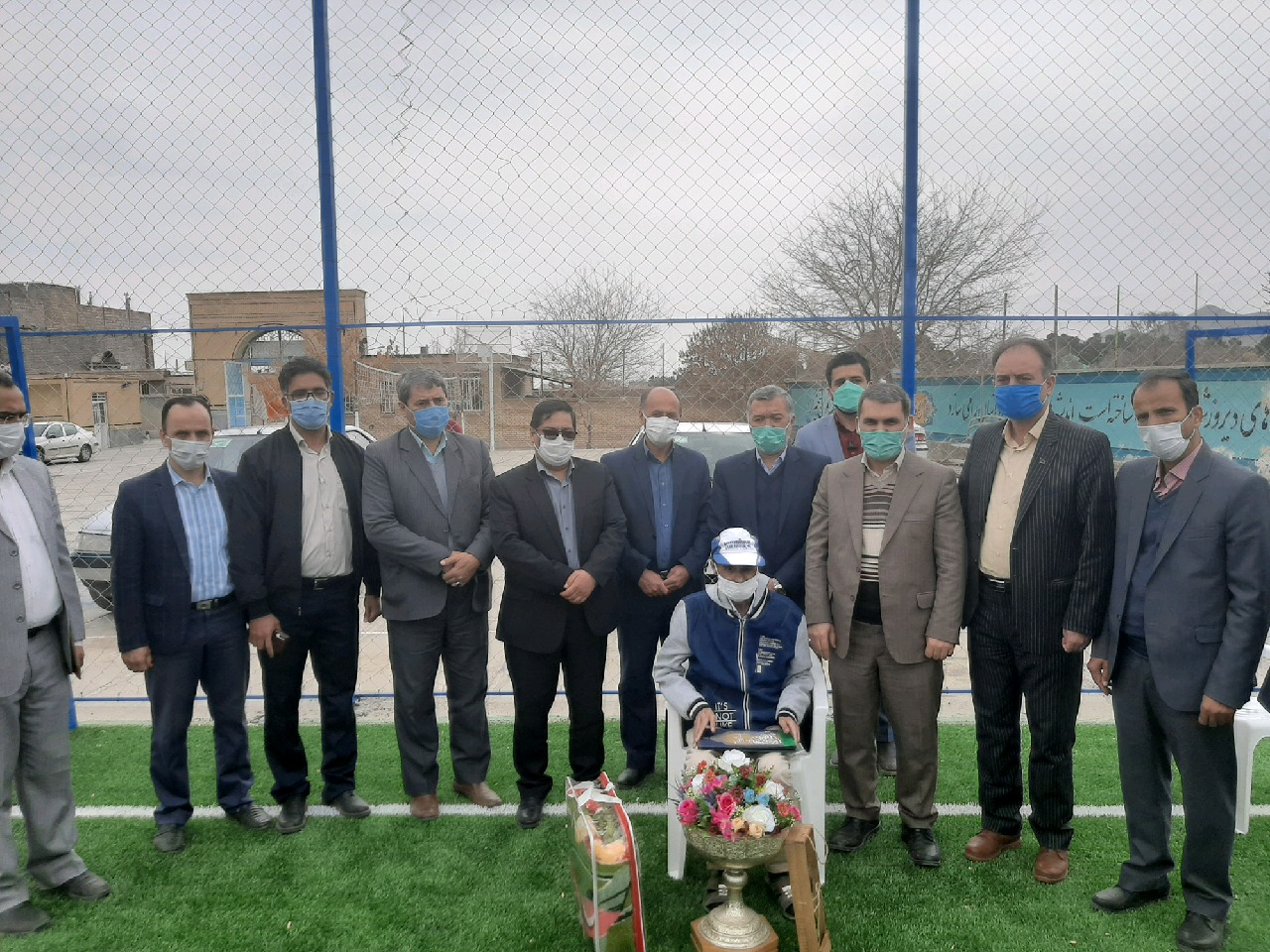 بهره برداری از دو زمین چمن مصنوعی با اعتبار ۸ میلیارد ریال در تربت حیدریه بهره برداری از دو زمین چمن مصنوعی با اعتبار ۸ میلیارد ریال در تربت حیدریه