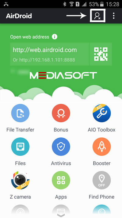 دریافت و ارسال پیامک با AirDroid در کامپیوتر