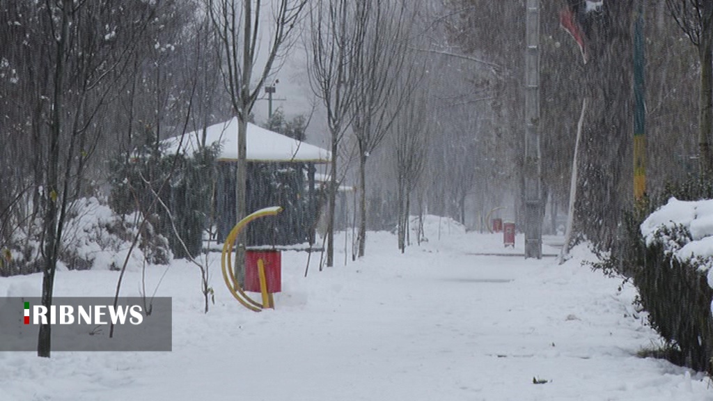 برف و سرما اردبیل را در بر گرفت