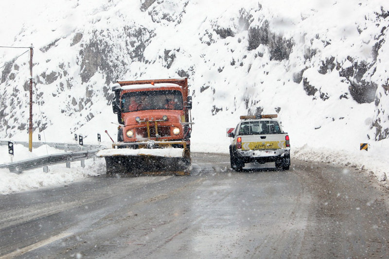 بازگشایی جاده سوادکوه
