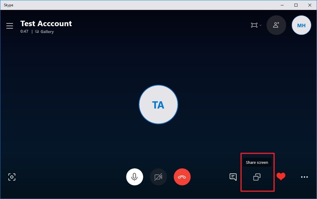 چگونه هنگام تماس Skype صفحه نمایش را به اشتراک بگذارید؟