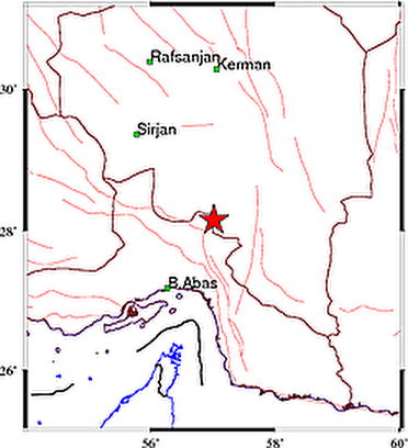 زمین لرزه ۵ ریشتری مرز هرمزگان و کرمان را لرزاند زمین لرزه ۵ ریشتری مرز هرمزگان و کرمان را لرزاند