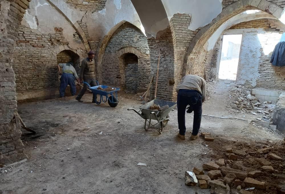 آغاز مرمت حمام تاریخی عسگری در بجنورد آغاز مرمت حمام تاریخی عسگری در بجنورد