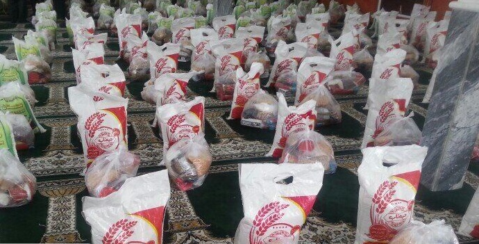 توزیع 350 بسته معیشتی در بوکان