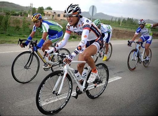 دوچرخه سواری مهریز از عرش تا فرش