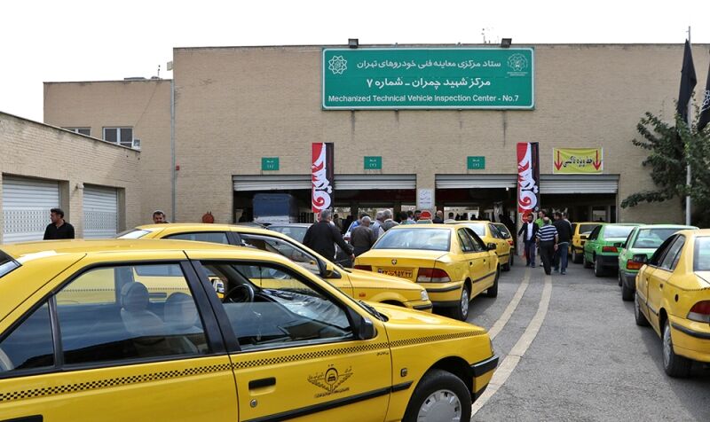 معاینه فنی تاکسی‌های پایتخت رایگان شد