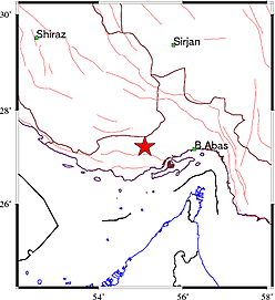 زمین لرزه، حوالی رویدر بندرخمیر را لرزاند زمین لرزه، حوالی رویدر بندرخمیر را لرزاند
