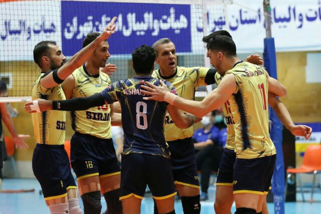 صعود فولاد سیرجان به نیمه نهایی لیگ برتر والیبال صعود فولاد سیرجان به نیمه نهایی لیگ برتر والیبال