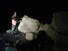 ایمن سازی بخشی از جاده رانشی یاسوج-شیراز