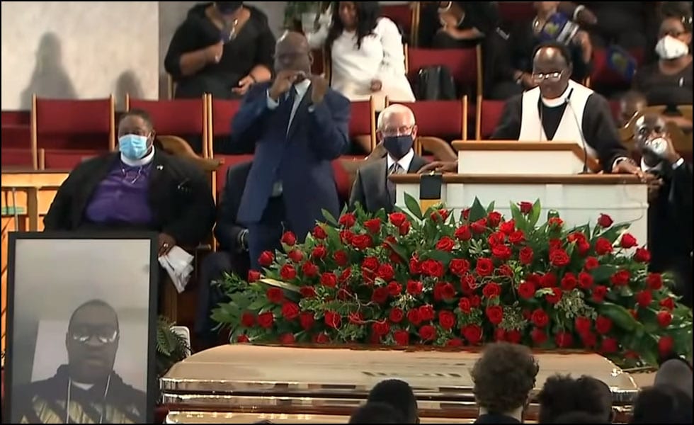 ادای احترام هزاران نفر به تابوت جورج فلوید در تگزاس ادای احترام هزاران نفر به تابوت جورج فلوید در تگزاس