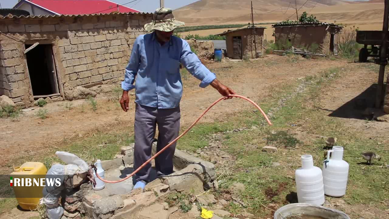 مشکل کم آبی روستای مرادلوی بیله سوار | خبرگزاری صدا و سیما