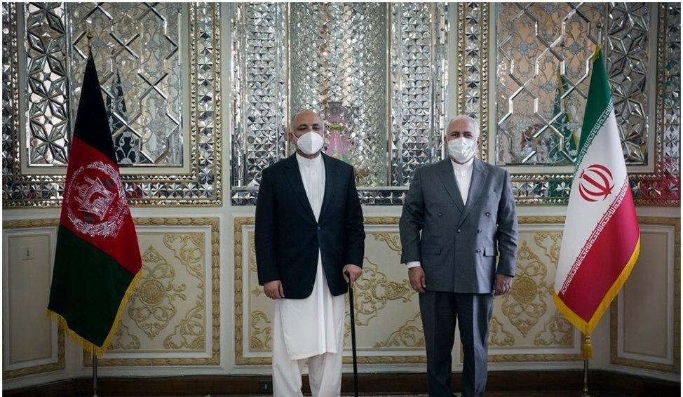 دیدار سرپرست وزارت خارجه افغانستان با ظریف