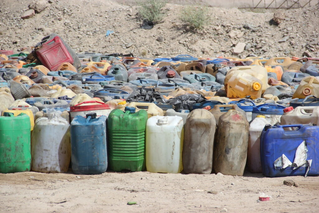 کشف ۵ هزار لیتر سوخت قاچاق در سربیشه کشف ۵ هزار لیتر سوخت قاچاق در سربیشه