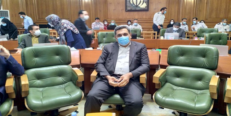 حضور حناچی در شورای شهر