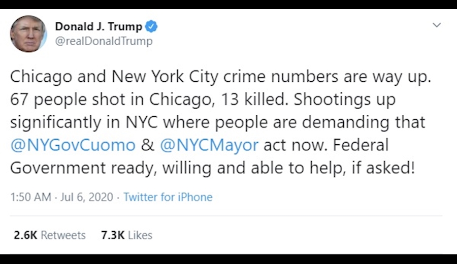 آمار جرم و جنایت در شیکاگو و نیویورک بالاست