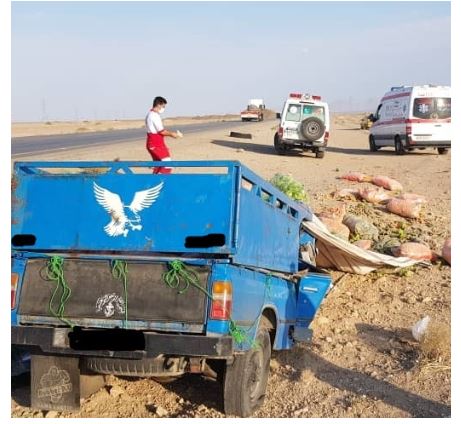 قربانی شدن راننده نیسان در محور نائین به اردکان قربانی شدن راننده نیسان در محور نائین به اردکان