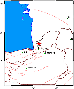 وقوع زمین لرزه چهار و سه دهم ریشتری در انبارالوم
