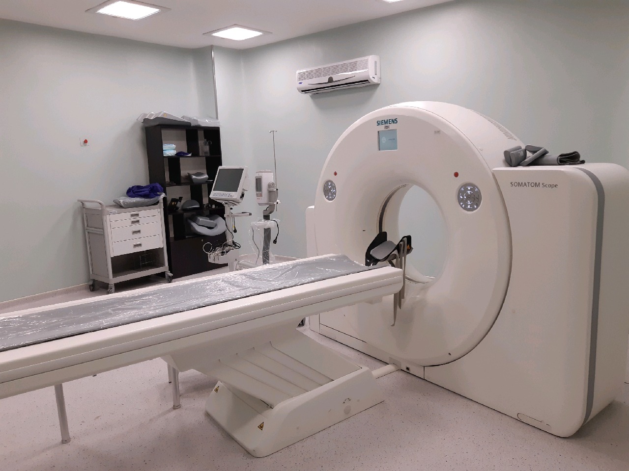 راه اندازی دستگاه سی تی اسکن بیمارستان شهید بهشتی