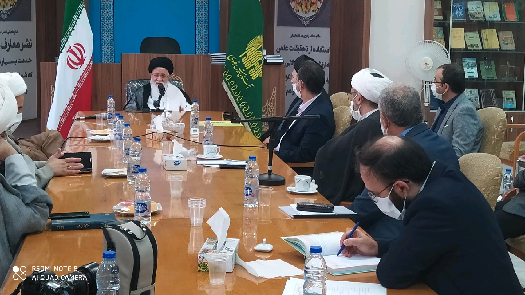 رونمایی از دو کتاب در بازدید آیت الله علم الهدی از بنیاد پژوهش های اسلامی آستان قدس رونمایی از دو کتاب در بازدید آیت الله علم الهدی از بنیاد پژوهش های اسلامی آستان قدس