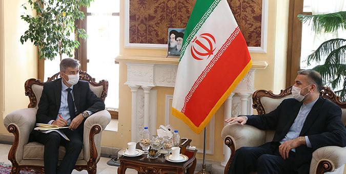 دیدار سفیر سوئیس با امیرعبدالهیان دیدار سفیر سوئیس با امیرعبدالهیان