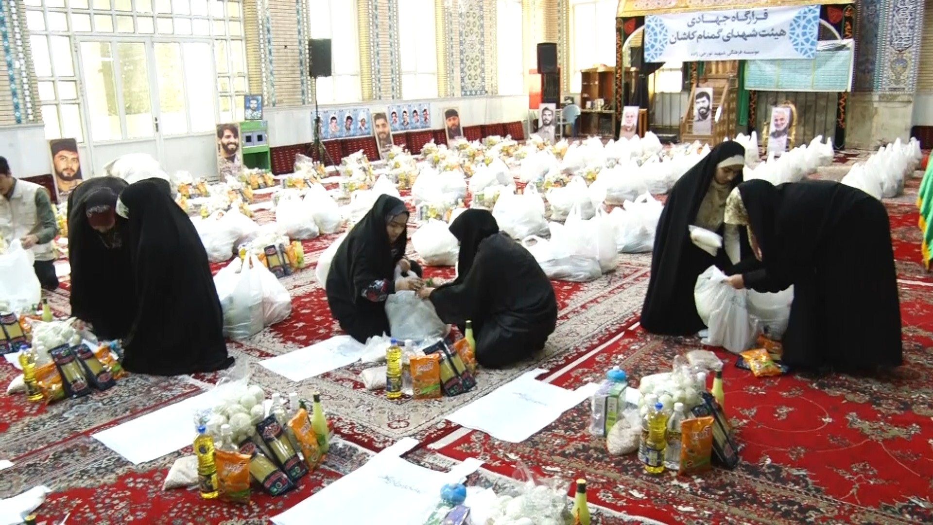 راه اندازی پنج قرارگاه جهادی در کاشان راه اندازی پنج قرارگاه جهادی در کاشان