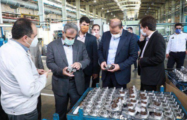 بازدید استاندار از چند واحد تولیدی در شهرستان البرز