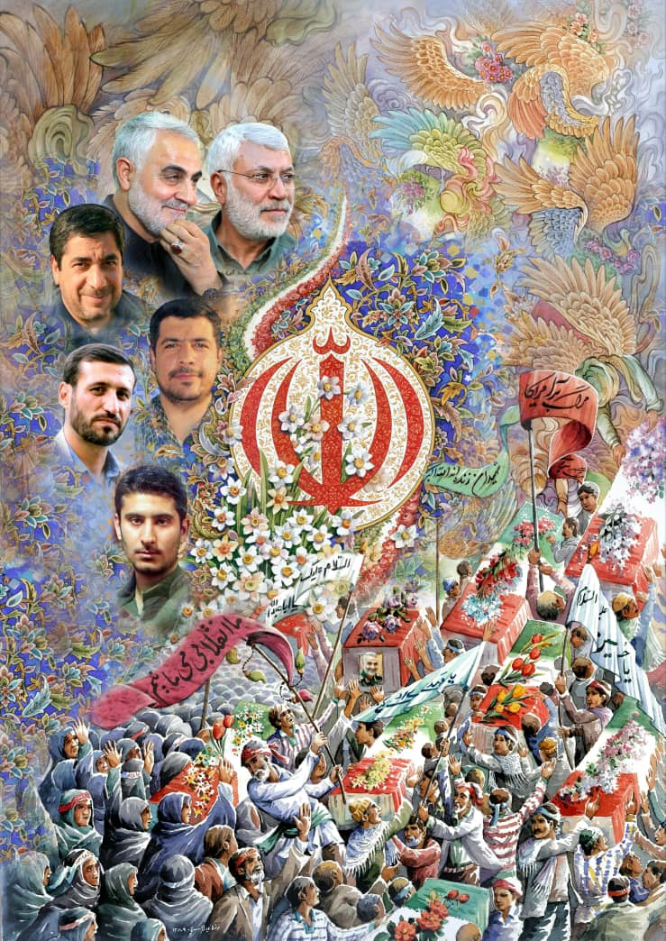 نمایش تجدید میثاق مردم با مردان محبوب مقاومت نمایش تجدید میثاق مردم با مردان محبوب مقاومت