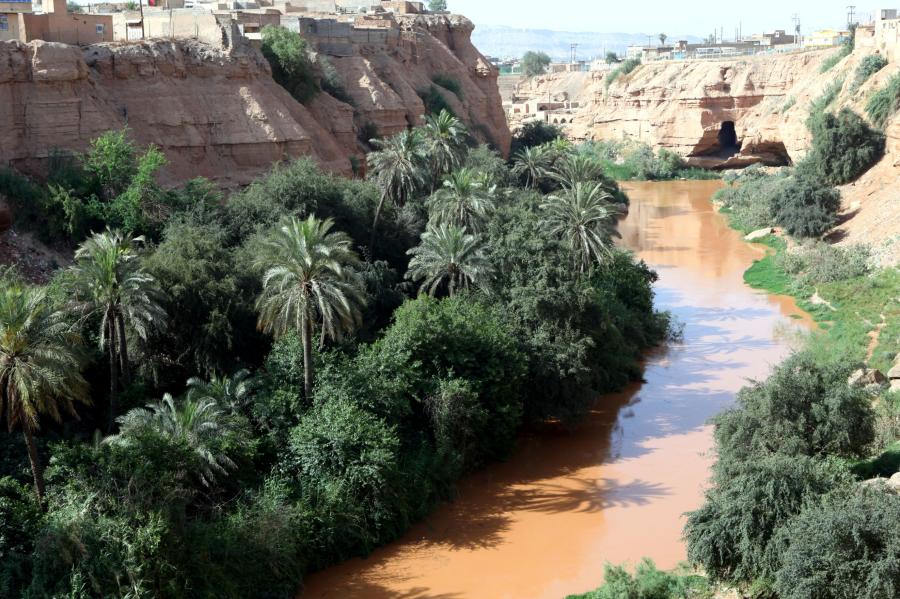 آغاز لایروبی نهر گرگرشوشتر آغاز لایروبی نهر گرگرشوشتر