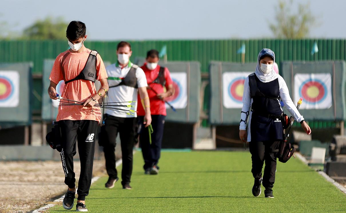 اردوی تیم ملی تیراندازی با کمان در کیش اردوی تیم ملی تیراندازی با کمان در کیش