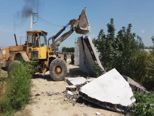قلع و قمع ۲۵ بنای غیر مجاز در بابل