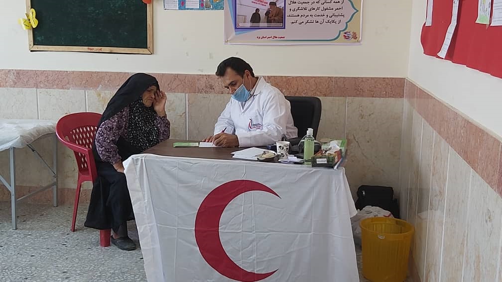 آغاز فعالیت تیم درمانی هلال احمر یزد در خراسان جنوبی