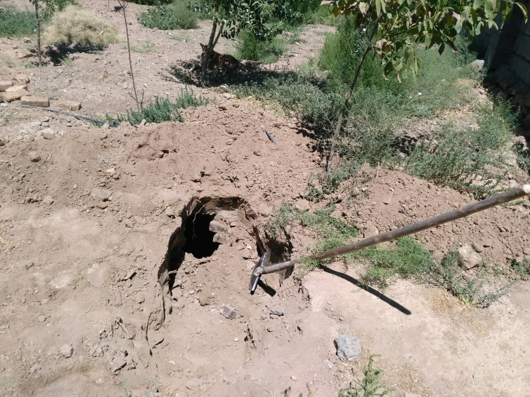 حفار غیرمجاز در جوین دستگیر شد