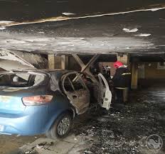 خودرو تیبا در چنگال آتش خودرو تیبا در چنگال آتش