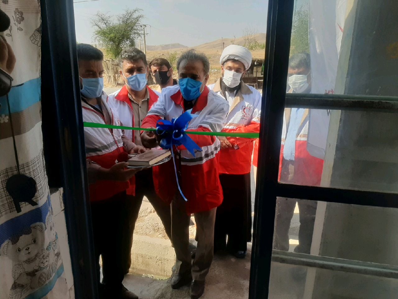 راه اندازی خانه هلال روستای القچین چرام