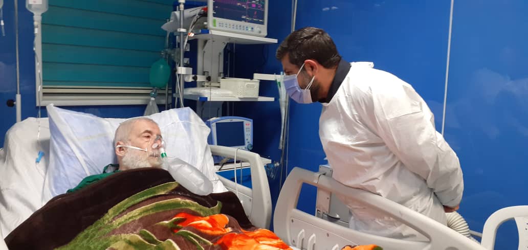 عیادت استاندار خوزستان از آیت الله شفیعی