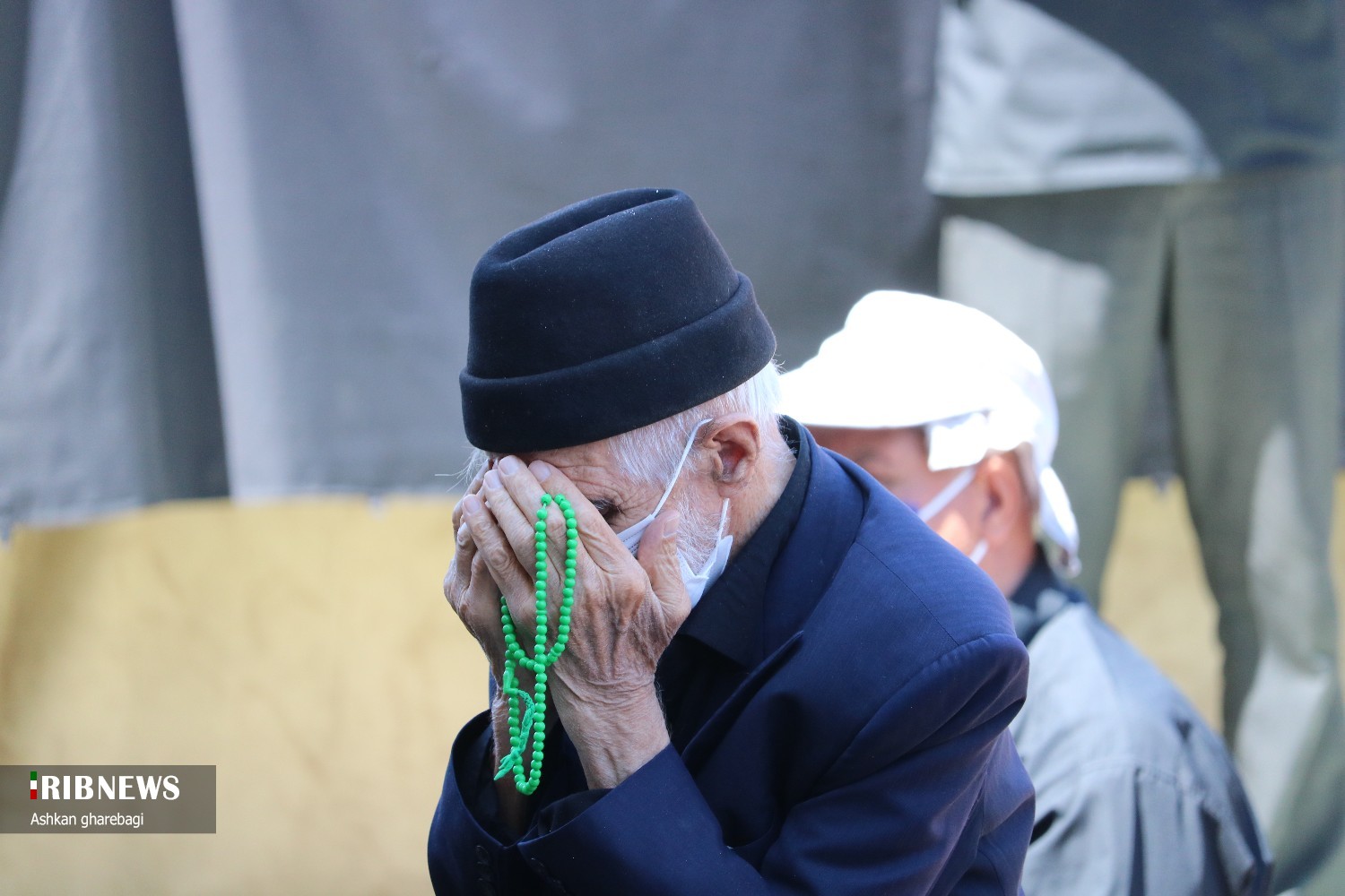 عزاداری و نماز روز عاشورا در زنجان