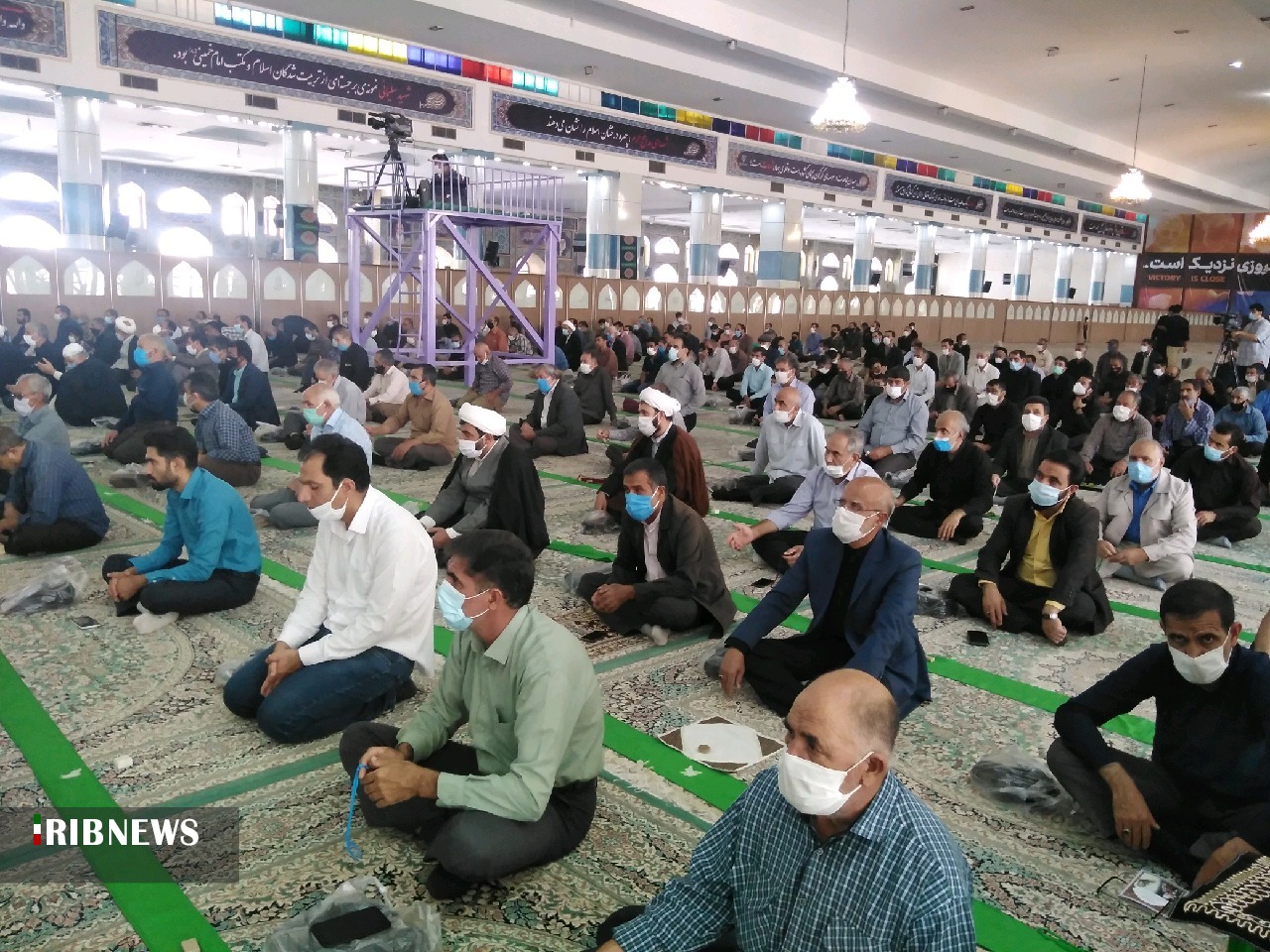 برگزاری نماز جمعه کرمان پس از چند هفته برگزاری نماز جمعه کرمان پس از چند هفته