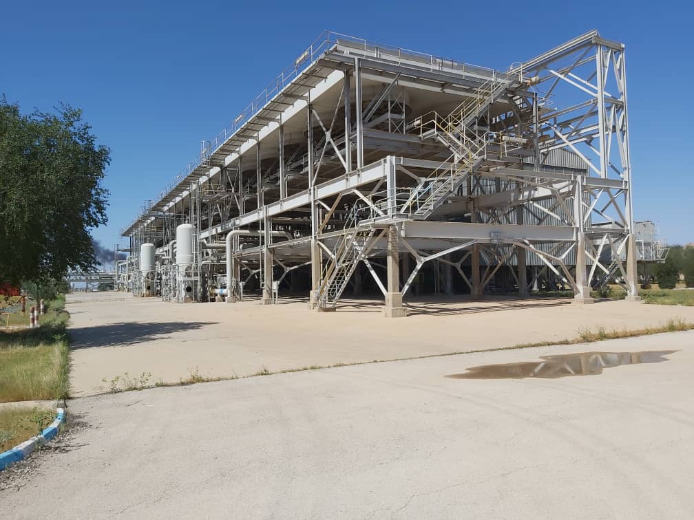 آغاز ساخت واحد پیش تراكم بازگردانی گاز پازنان آغاز ساخت واحد پیش تراكم بازگردانی گاز پازنان